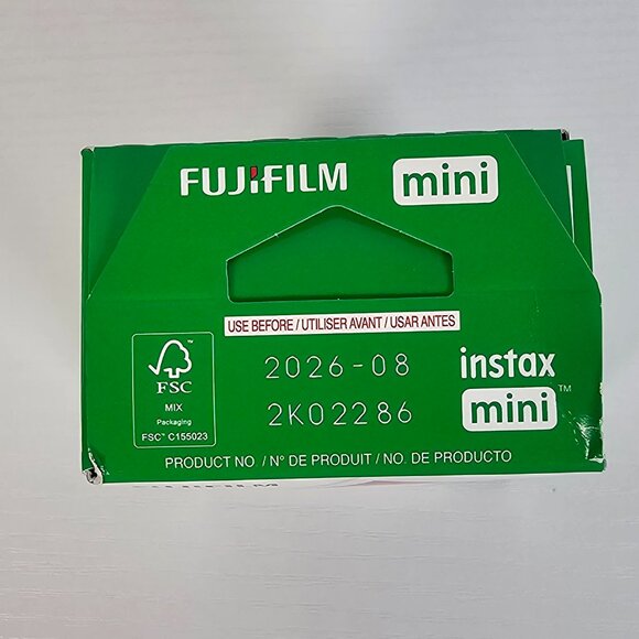 Fujifilm INSTAX Mini Instant Film Twin Pack, 20 Sheets Sealed - Picture 6 of 6